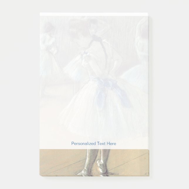 Notas Post-it® Bailarín de Edgar Degas el | (Anverso)