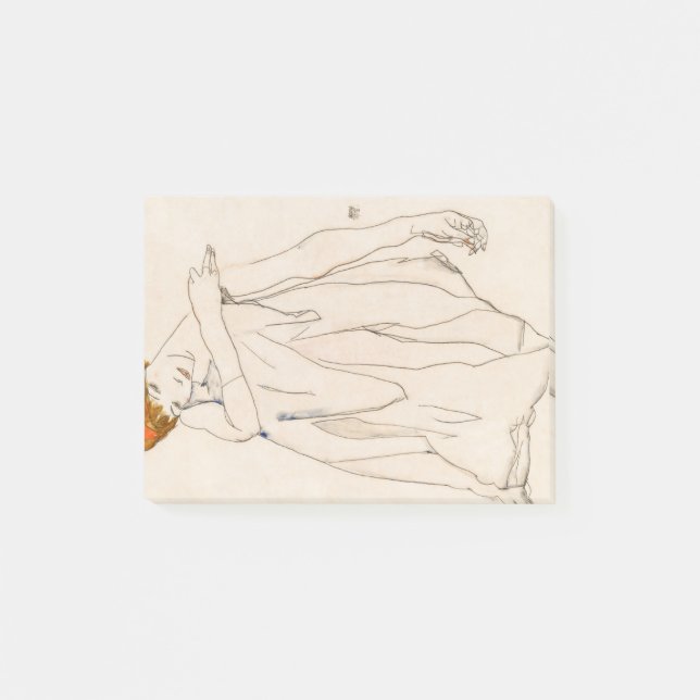 Notas Post-it® Bailarina (1913) de Egon Schiele. (Anverso)
