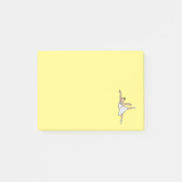 Notas Post-it® Bailarina Ballet Ballerina