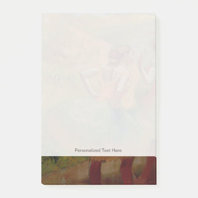 Notas Post-it® Bailarines de Edgar Degas el | que llevan las (Anverso)