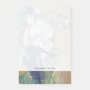 Notas Post-it® Baile de Enrique de Toulouse-Lautrec el Jane
