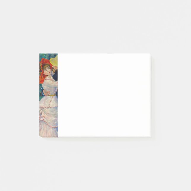 Notas Post-it® Baile en Bougival Pierre Renoir (Anverso)