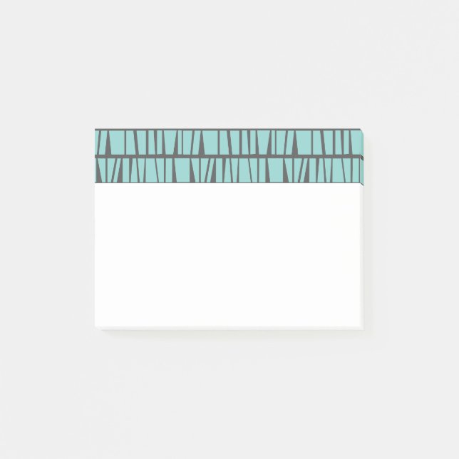 Notas Post-it® Baldosas azules (Anverso)