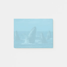 Notas Post-it® Ballenas jorobadas