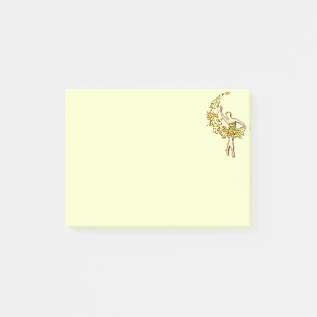Notas Post-it® Ballerina 04 (Anverso)