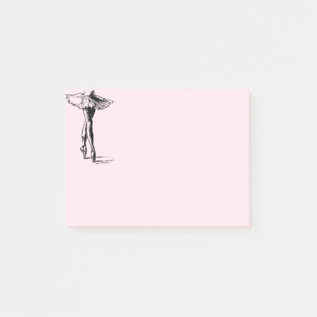 Notas Post-it® Ballet (Anverso)