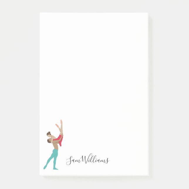 Notas Post-it® Ballet (Anverso)