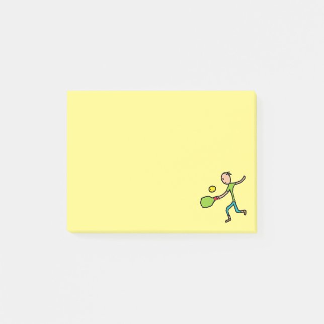 Notas Post-it® Baloncesto (Anverso)