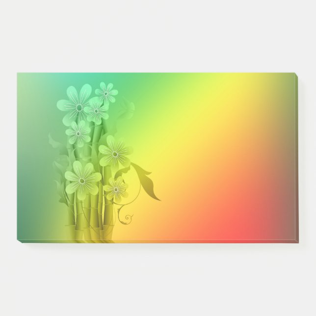 Notas Post-it® Bambú Art 7A (Anverso)