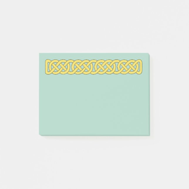 Notas Post-it® Banda Celtic Knotwork (Anverso)