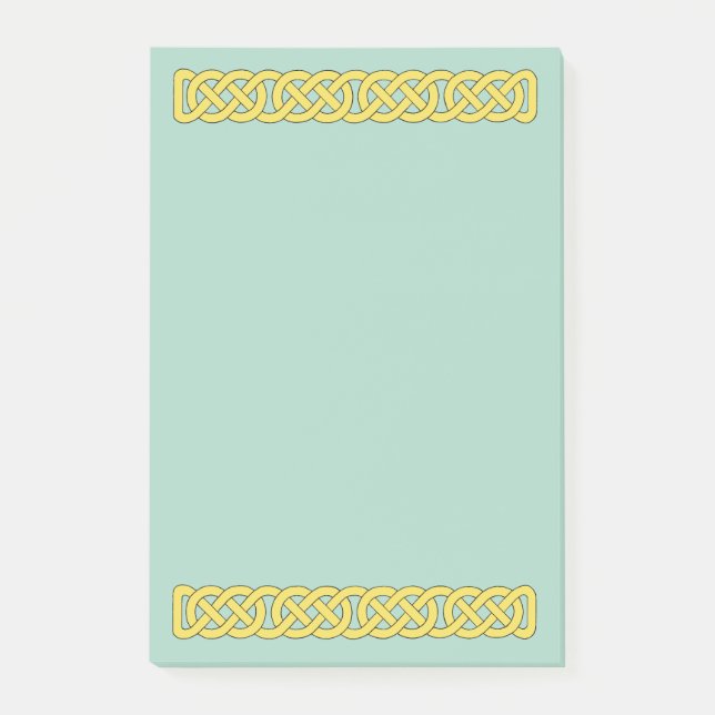 Notas Post-it® Banda Celtic Knotwork (Anverso)
