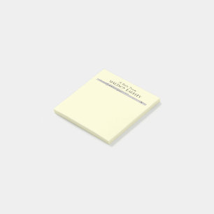 Notas Post-it® Banda de profesores de música flautista