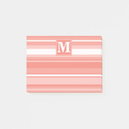Notas Post-it® Bandas de coral monográficas