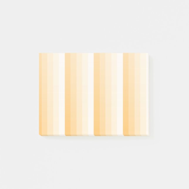Notas Post-it® Bandas de sombra amarillas (Anverso)