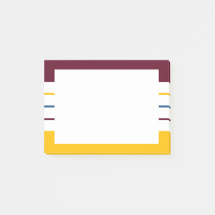 Notas Post-it® Bandas otoñales de Mulberry Amber