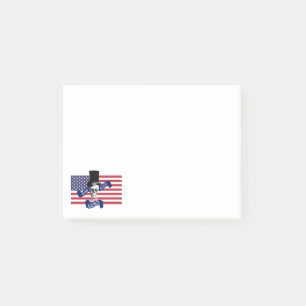 Notas Post-it® Bandera americana patriótica