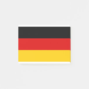 Notas Post-it® Bandera de Alemania