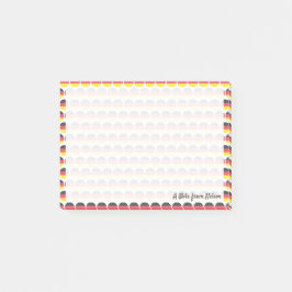 Notas Post-it® Bandera de Alemania Emojis