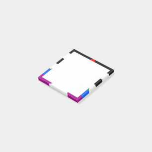 Notas Post-it® Bandera de aliado LGBTQ+