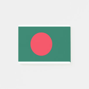 Notas Post-it® Bandera de Bangladesh