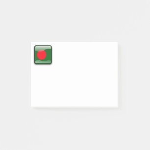 Notas Post-it® Bandera de Bangladesh