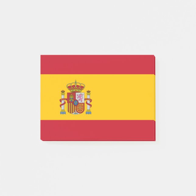 Notas Post-it® Bandera de España (Anverso)