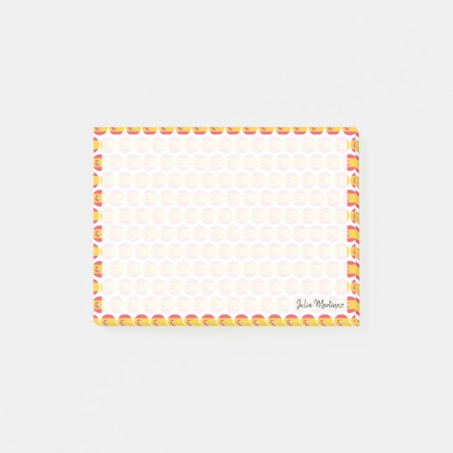 Notas Post-it® Bandera de España Emojis (Anverso)