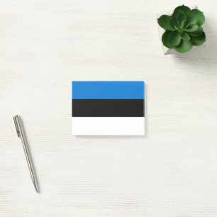 Notas Post-it® Bandera de Estonia