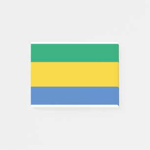 Notas Post-it® Bandera de Gabón