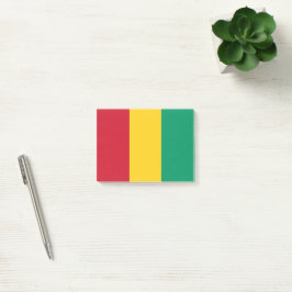 Notas Post-it® Bandera de Guinea