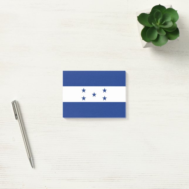 Notas Post-it® Bandera de Honduras (Oficina)
