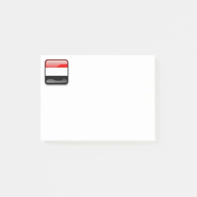 Notas Post-it® Bandera de Iraq (Anverso)