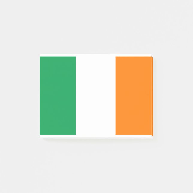 Notas Post-it® Bandera de Irlanda (Anverso)