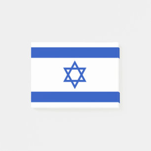 Notas Post-it® Bandera de Israel