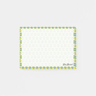 Notas Post-it® Bandera de las Emojis de Brasil