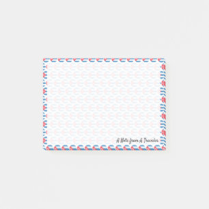 Notas Post-it® Bandera de las emojis de Cuba