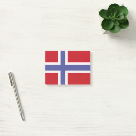 Notas Post-it® Bandera de Noruega
