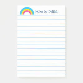 Notas Post-it® Bandera de orgullo pansexual linda personalizada