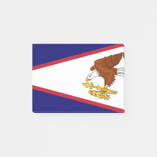 Notas Post-it® Bandera de Samoa Americana Post-it® Notes