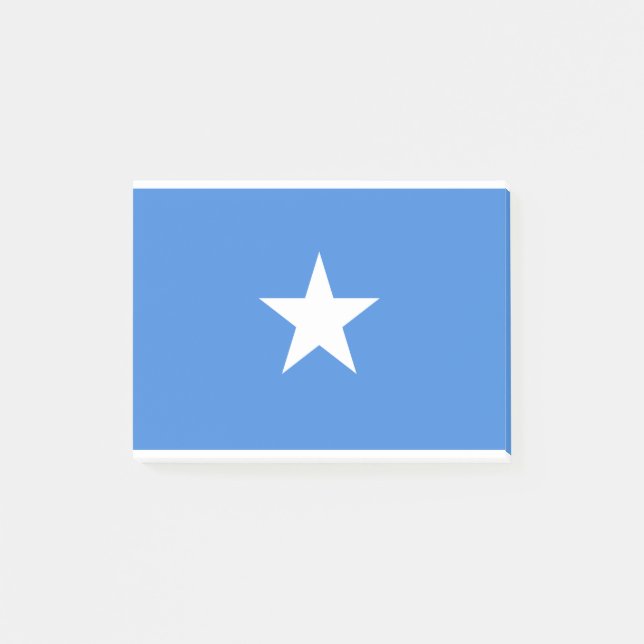 Notas Post-it® Bandera de Somalia (Anverso)