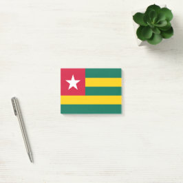 Notas Post-it® Bandera de Togo
