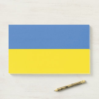 Notas Post-it® Bandera de Ucrania, ucraniano Slava Ukraini Слава 