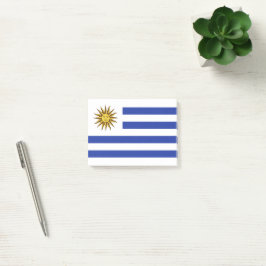 Notas Post-it® Bandera de Uruguay