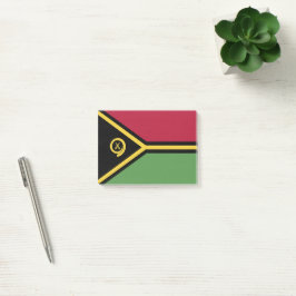 Notas Post-it® Bandera de Vanuatu