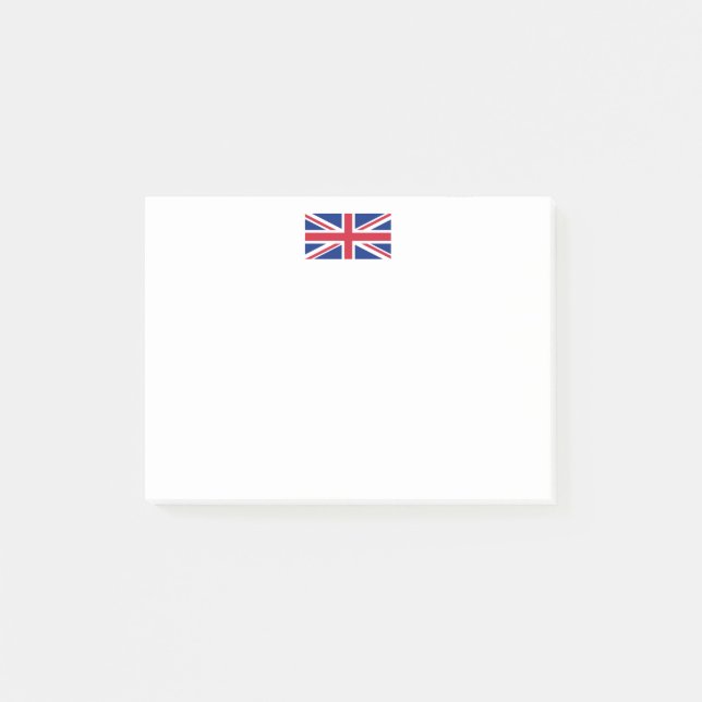 Notas Post-it® Bandera del Reino Unido (Anverso)