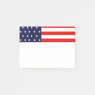 Notas Post-it® Bandera estadounidense