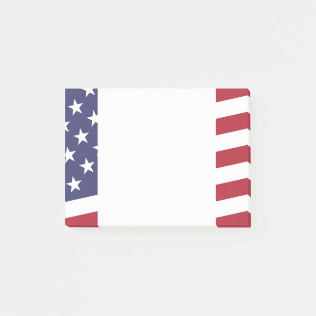 Notas Post-it® Bandera estadounidense - Celebrar los Estados Unid (Anverso)