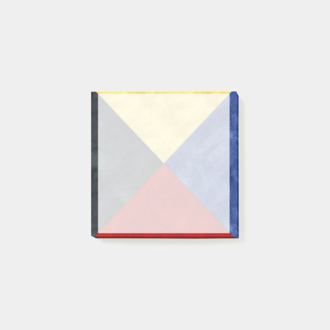 Notas Post-it® Bandera marítima de señal náutica (Anverso)