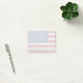Notas Post-it® Bandera Patriótica Americana