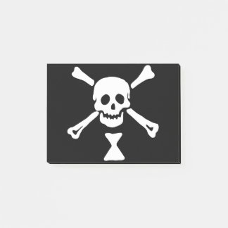 Notas Post-it® Bandera pirata de Emanuel Wynne Jolly Roger